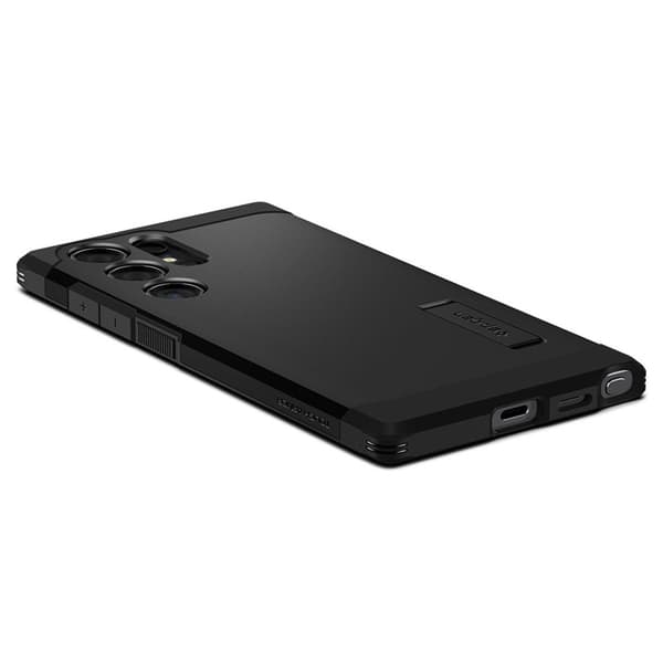 Spigen Tough Armor - Etui til Samsung Galaxy S24 Ultra (Sort)