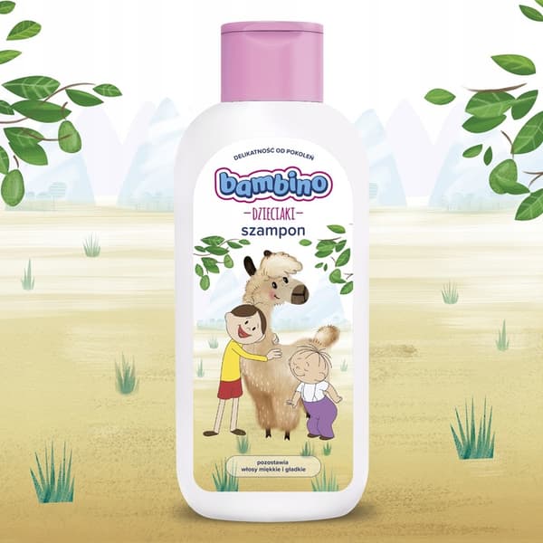BAMBINO Lapset Shampoo Bolek ja Lolek Metsä 400 ml