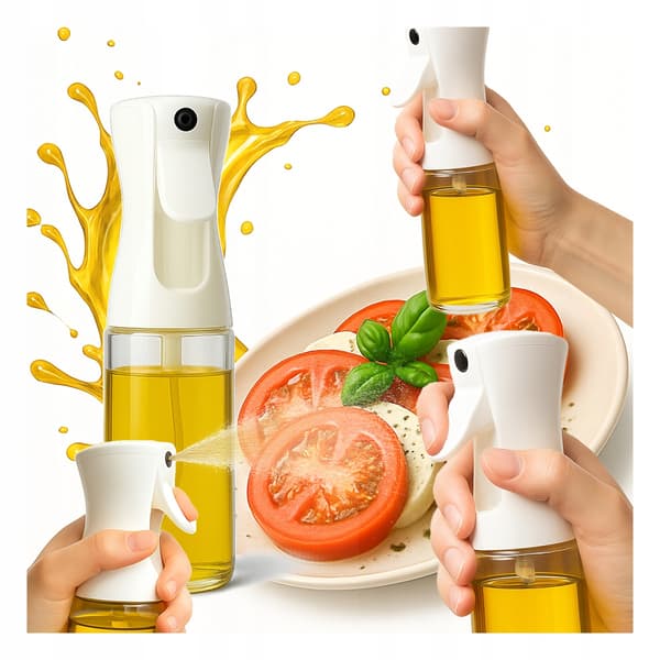 2x Olivenoliesprayer 200 ml sprayforstøver dispenser
