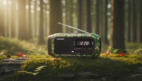 BLAUPUNKT ER20GC Nødradio Sort og Grøn