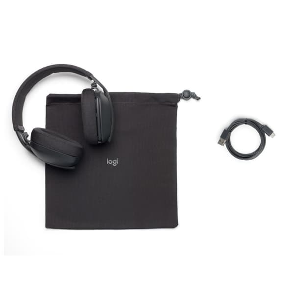 Logitech ZONE VIBE 100 -grafiittikuulokkeet