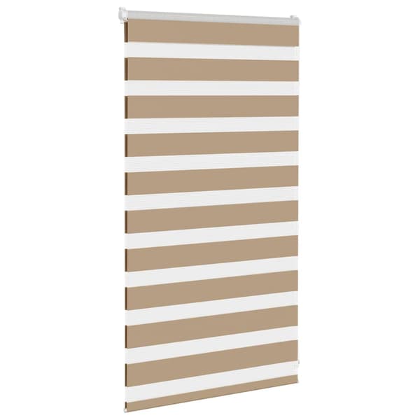 vidaXL Zebrarullgardin, 80x100 cm, tygbredd 75,9 cm, polyester