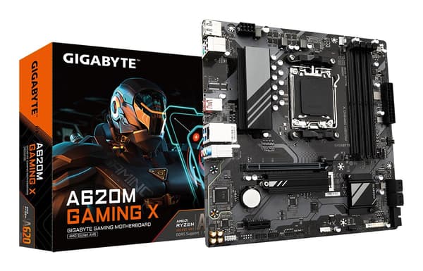 Gigabyte A620M GAMING X bundkort