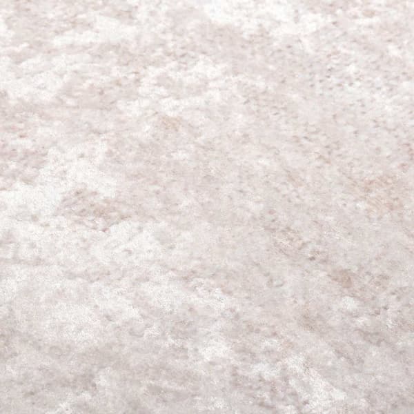vidaXL vaskbart tæppe 80x150 cm lys beige skridsikkert