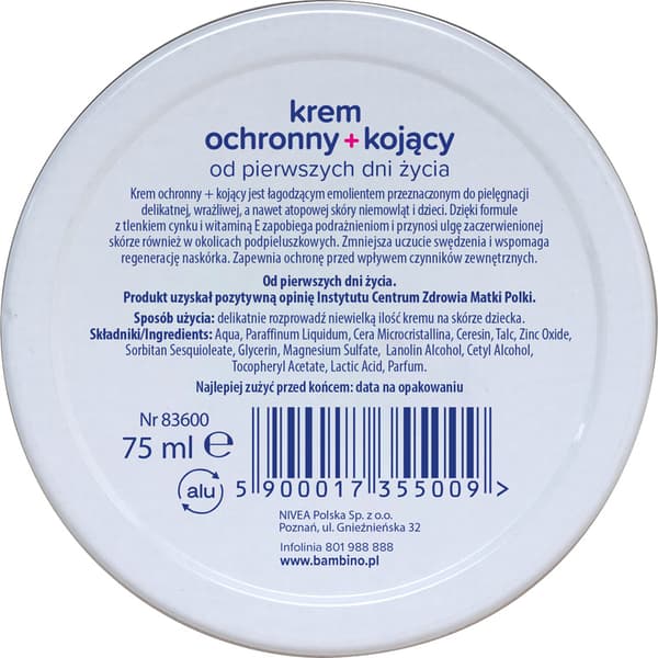 BAMBINO Skyddande kräm 75ML