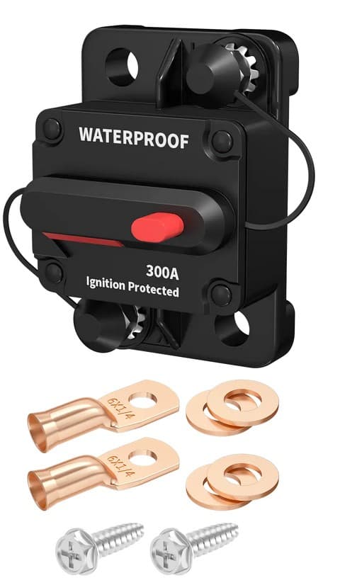 Automatisk säkring 12V 30A vattentät