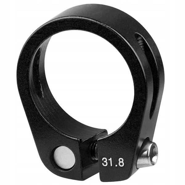 Sædeklemme 31,8 mm, unbrakonøgle, sort