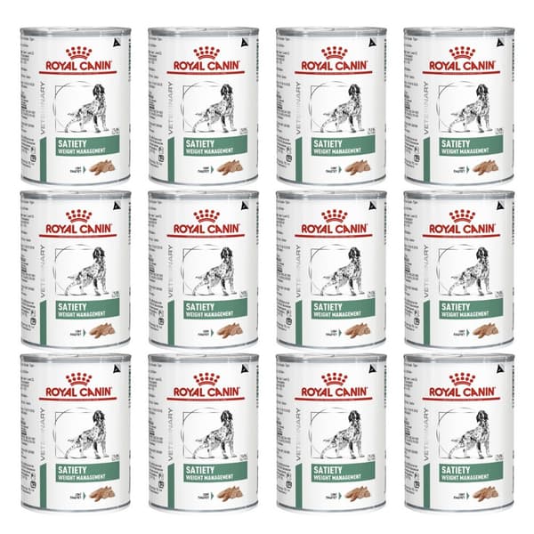 Vådfoder til hunde Royal Canin Vet Satiety Canine 12x410g