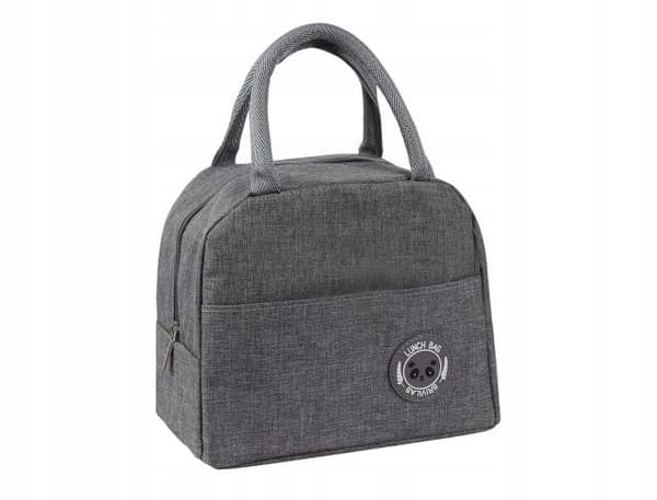 Termisk madkassepose med hanke 23x20x11 cm mix 1 stk.