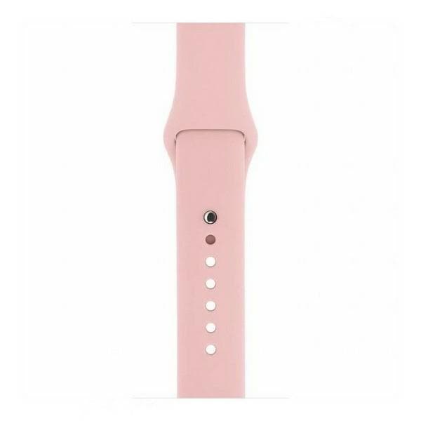Mercury Silicon Apple Watch-rem 42/44/45 mm lyserød