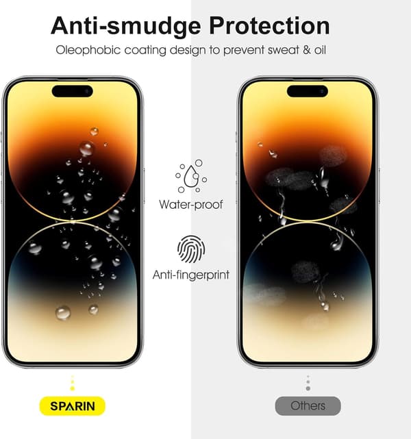 Hærdet glas til Apple iPhone 12 Pro Max + ramme til montering af glas, 4 dele