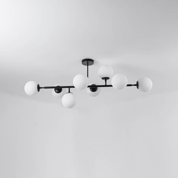 DORADO HÆNGELAMPE 8 E14 SORT LYS PRESTIGE LP-002/8P BK