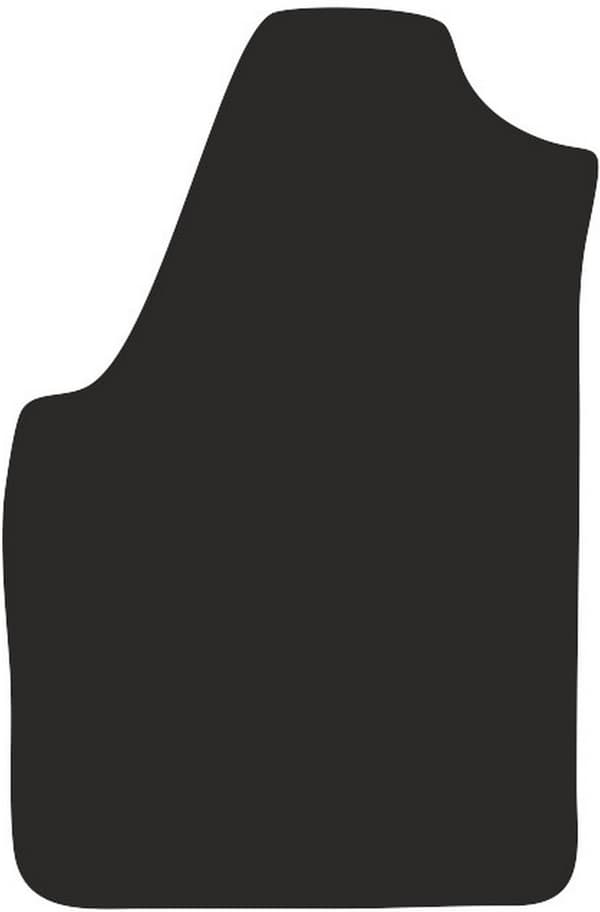 polyamid førermåtte til Lancia Musa minivan 2004-2012 gummibelagt førermåtte