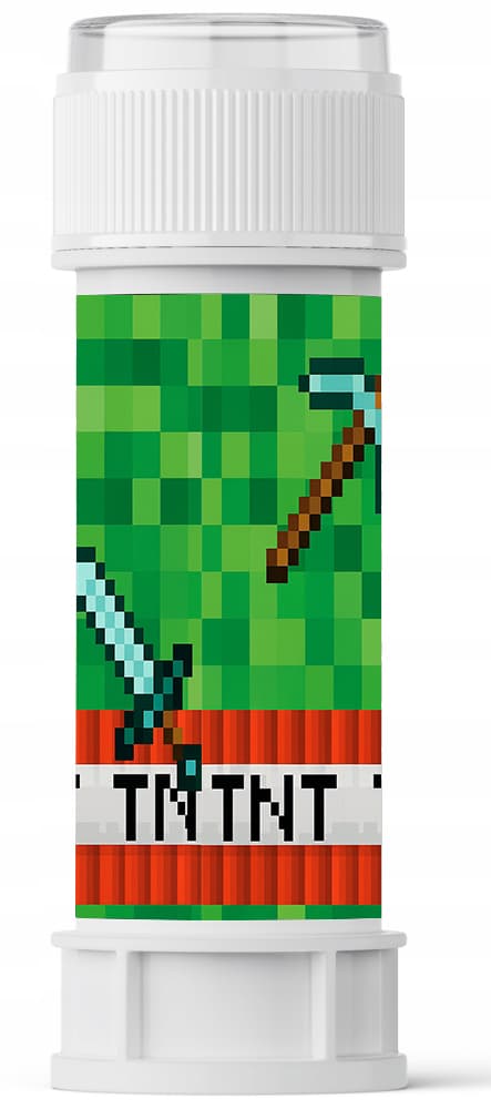 SÆBEBOBLER til børn PIXELS Pixels TNT Computerspil Fødselsdag 60ml