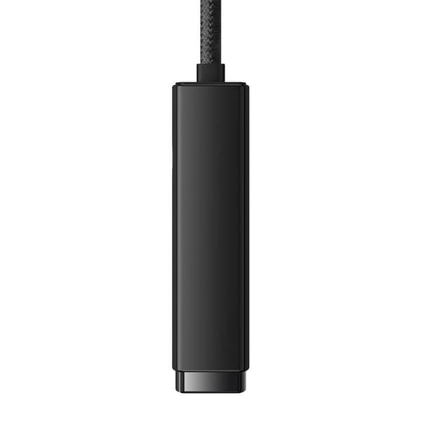 Baseus Lite Series USB-C til RJ45 Netværksadapter (Sort)