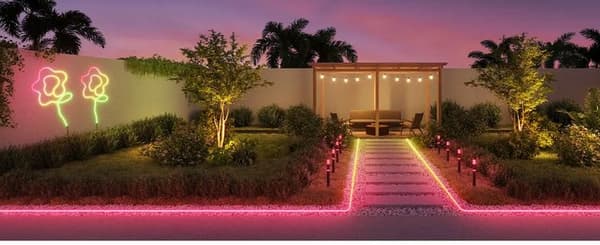 GOVEE H61A8 LED-stripe Hvid