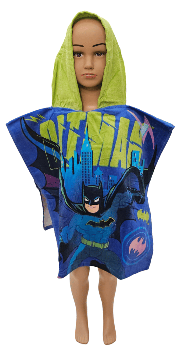 Batman Barnhuvad Poncho Badhandduk Marvel