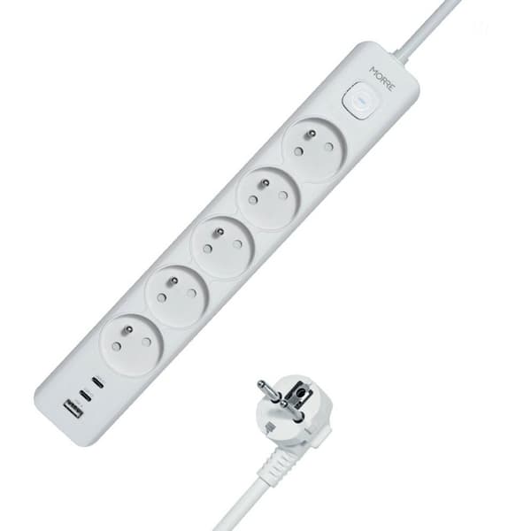 MORRE STRØDSTYKKE 5G USB 2xUSB-C 1,5m