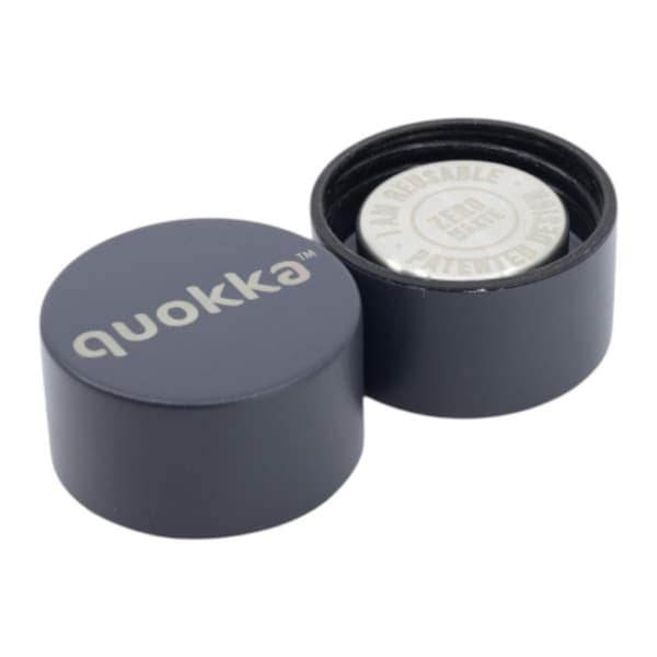 Quokka Solid med rem - 510ml termokande i rustfrit stål med rem (skifer)