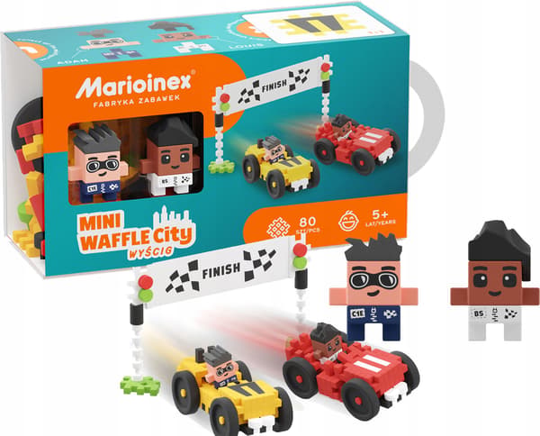 MINI VÅFFELBLOCK Race 80 EL MARIOINEX Formel 1