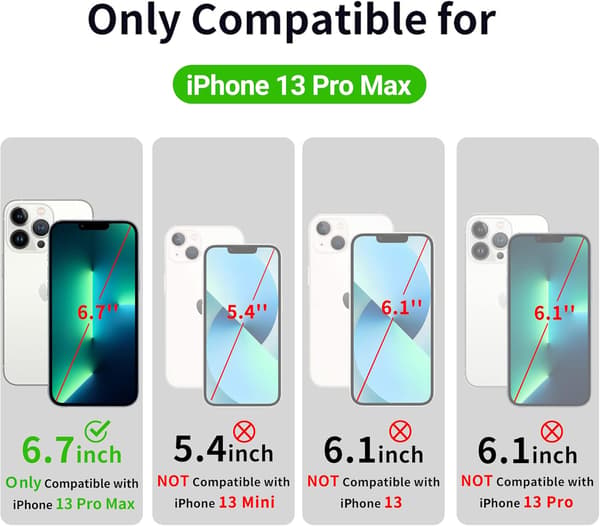 ETUI TIL APPLE IPHONE 13 PRO MAX SILIKONE SORT MED STATIV A2484 A2641