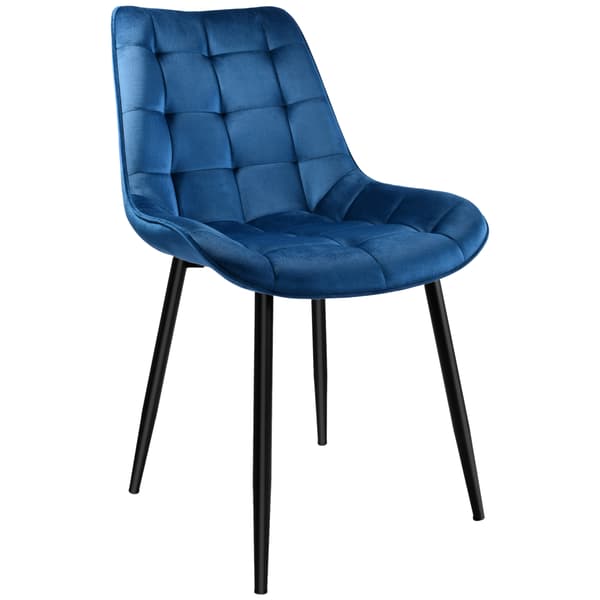 NORMAN Velvet marineblå fløjlsstol