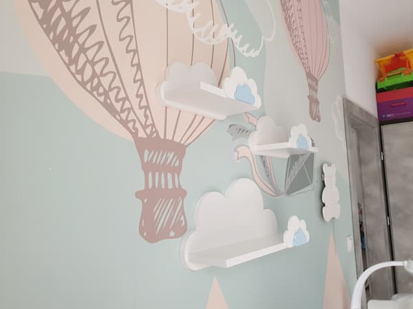 Cloud Shelves Set om 3 FISIA - Prestige