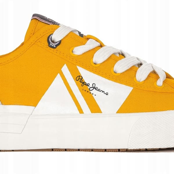 Pepe Jeans Allen Flag Color herrssneaker gul 41