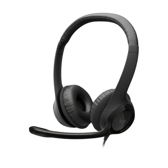 LOGITECH Stereo Headset H390 — langalliset USB-kuulokkeet