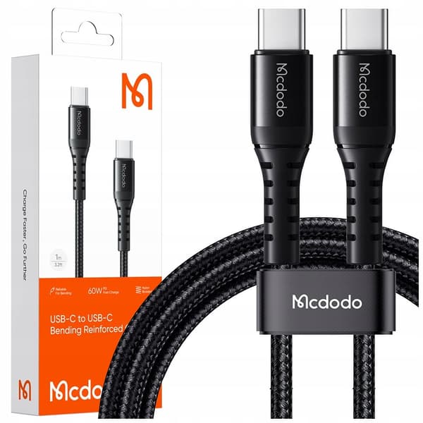MCDODO USB-C-KAAPELI PIKALATAUS SAMSUNG APPLE USB TYPE C 3A 60W 3M