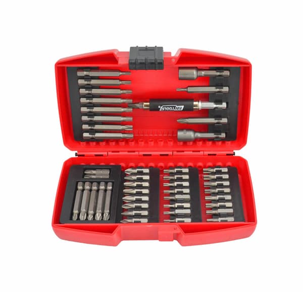 AWTOOLS RUUVIMEISSELIN TERÄSARJA S2 45 kpl.