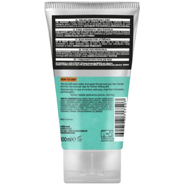 L'Oréal Men Expert Hydra Energetic Pore-Unblocking Facial Peeling 100ml