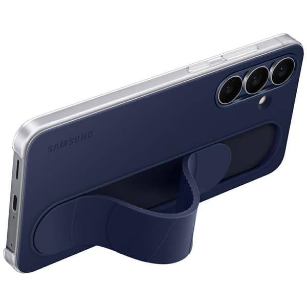 Samsung Standing Grip Cover til Galaxy S25 FE Mørkeblå
