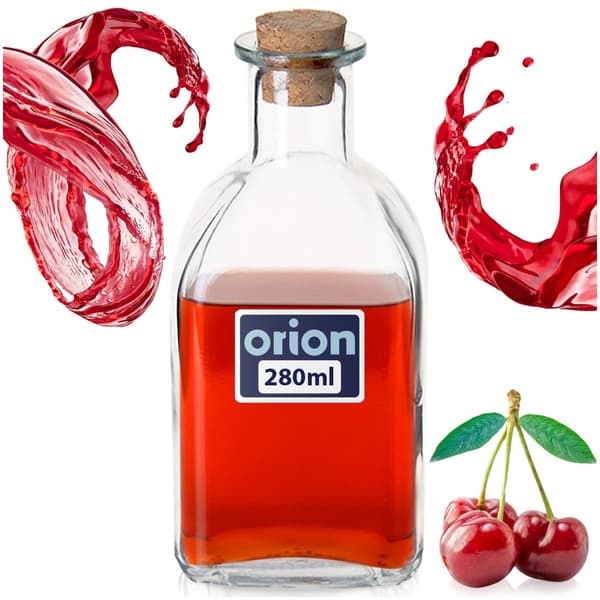 Glasflaske med prop 270 ml