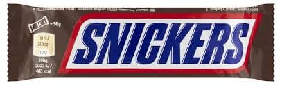 SNICKERS-PATUKKA 50G