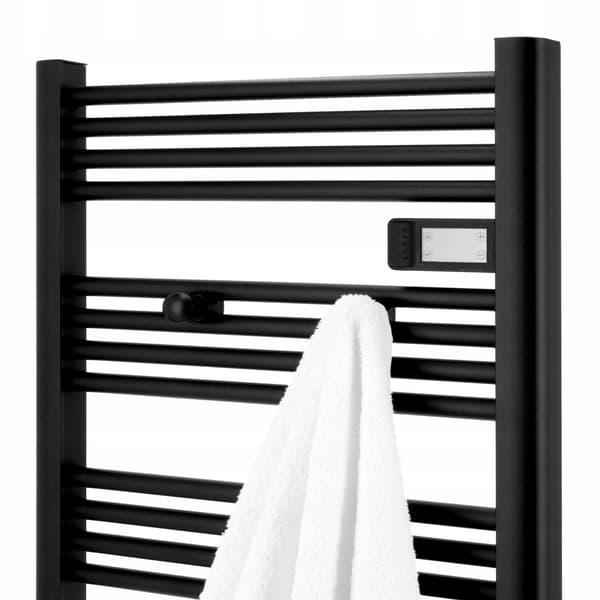 Ophæng til PARIS Black badeværelsesradiator, sæt med 2