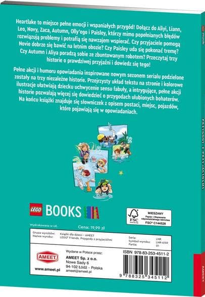 LEGO Friends-boken. Äventyr med vänner.