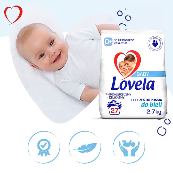 Lovela Baby Pulver White 2,7kg
