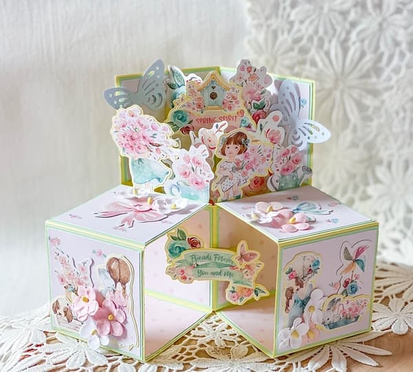 Marisella & Me pastelpapirformer 45 stk.