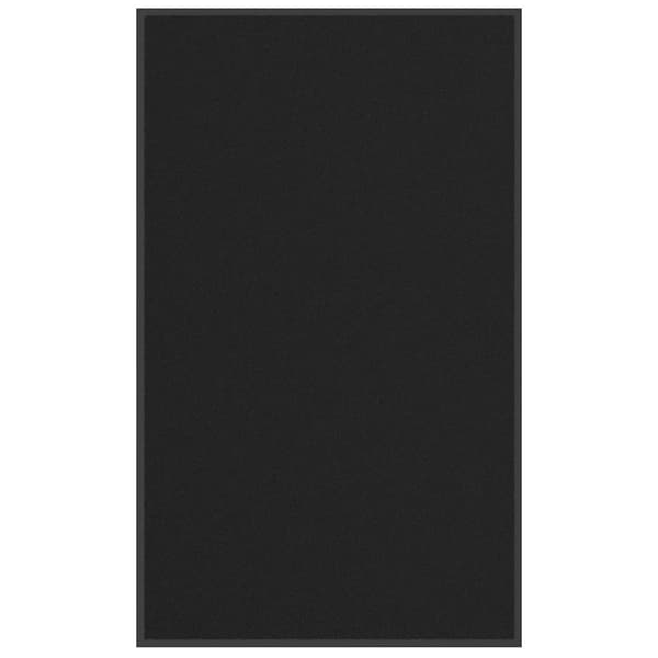 vidaXL dørmåtte sort 90x150 cm