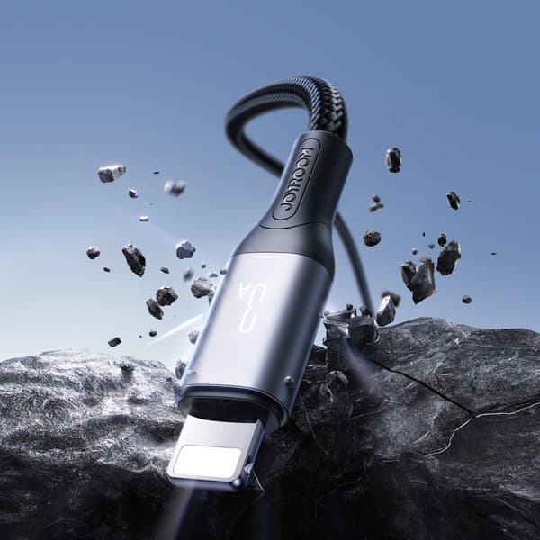 Kabel Joyroom S-A28 Flash Series 3A USB-A - Lightning 1m - sort