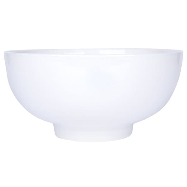 Vit porslinsskål 20 cm, 1,6 l
