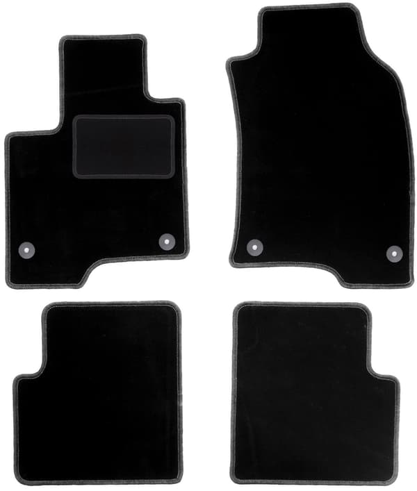 Velourmattor komplett set för: Fiat Panda III hatchback (2012-)