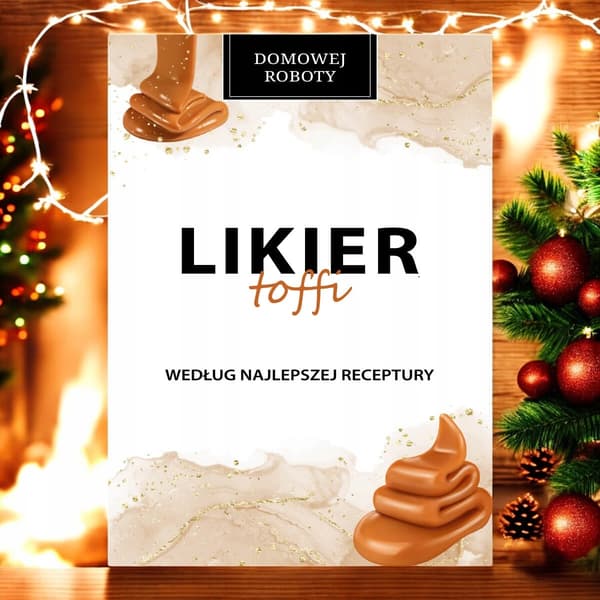 10x Hjemmelavede likøretiketter til flasker, gave