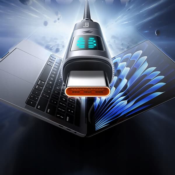 MCDODO ADAPTER USB-C USB TYP C SNABBLADDNING 100W MÄTARE