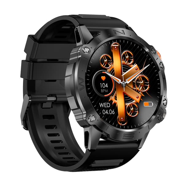 GRAVITY GT20-6 MIESTEN ÄLYKELLO - AMOLED, LISÄRANNEKE (sg024f)