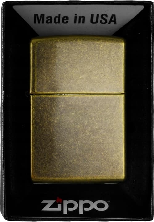 ZIPPO Lighter Antik Messing Gavesæt No. 2