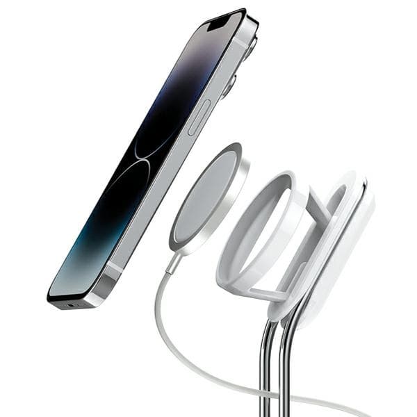 SODI Telefonställ SIM-300 silver/silver MagSafe