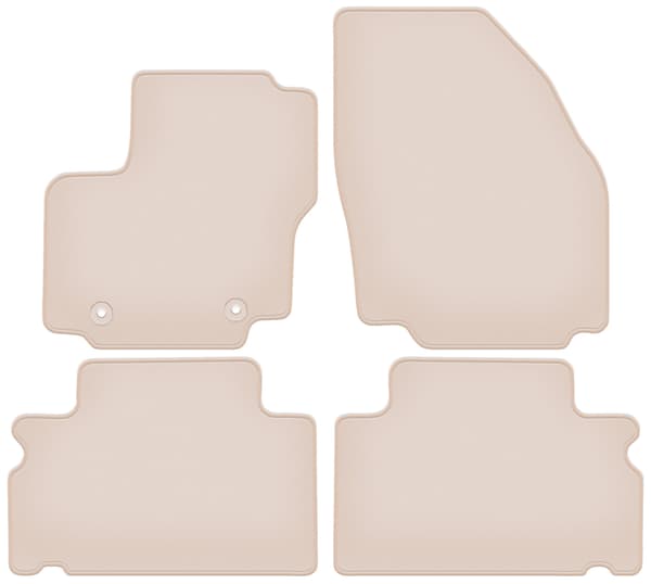 PREMIUM beige matot Ford S-MAX MK1 minivan 2006-2011
