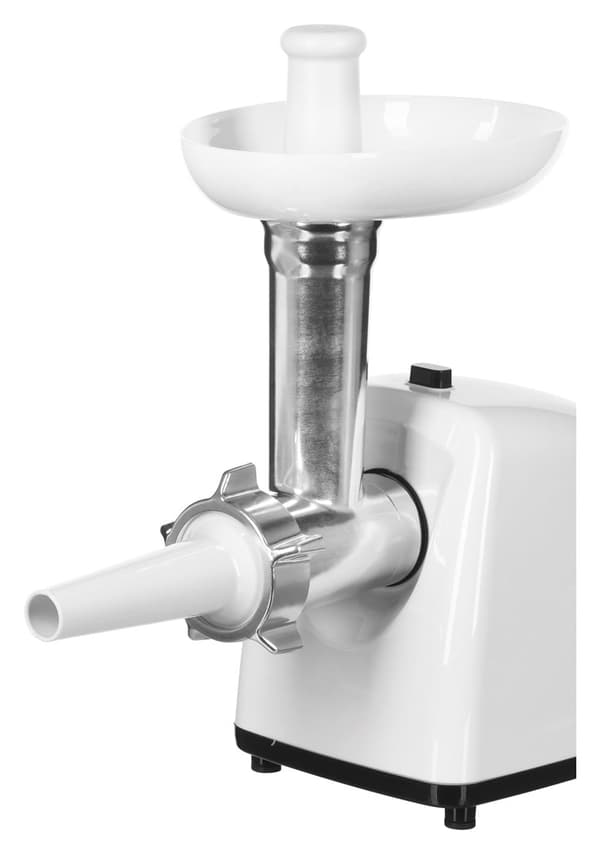 MPM MMM-05 köttkvarn, 650 W, vit, 3 såll 3/5/7 mm